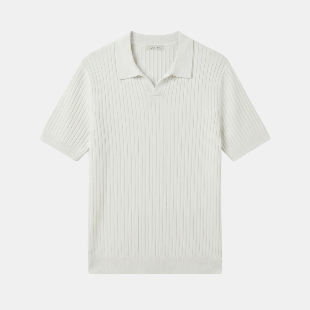 Men’s Striped Polo Shirt