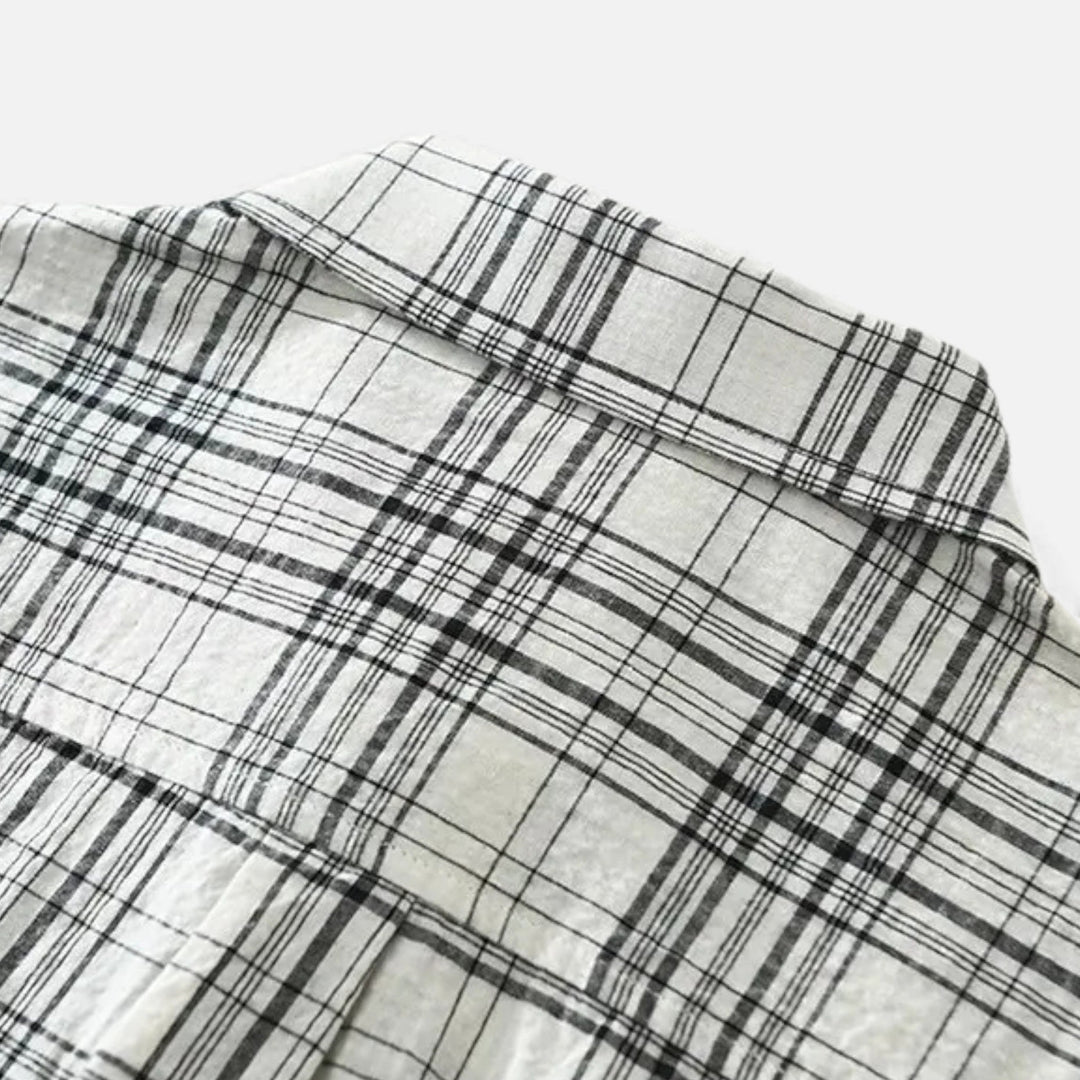 Long Sleeve Oversized Casual Pocket Shirt Men
