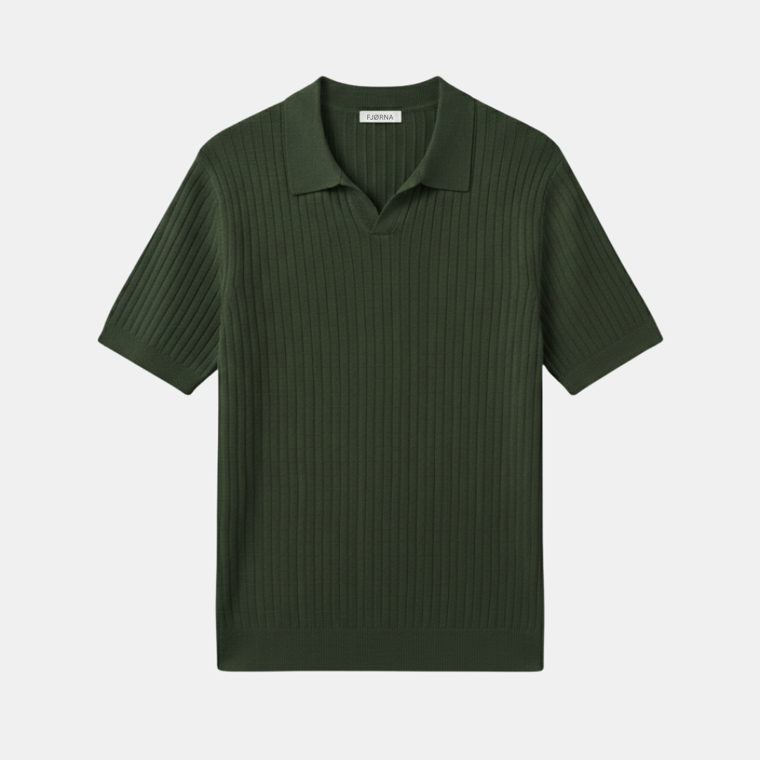 Men’s Striped Polo Shirt