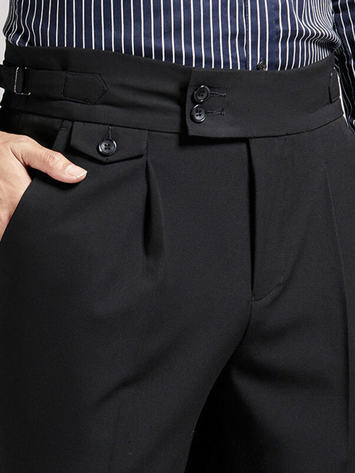 MV Naples Wrinkle Free High-Waist Trousers