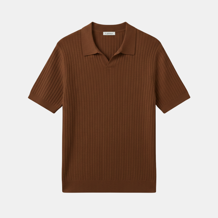 Men’s Striped Polo Shirt