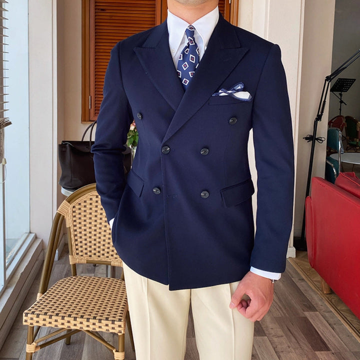 MV Double Breasted Slim Fit Jacket