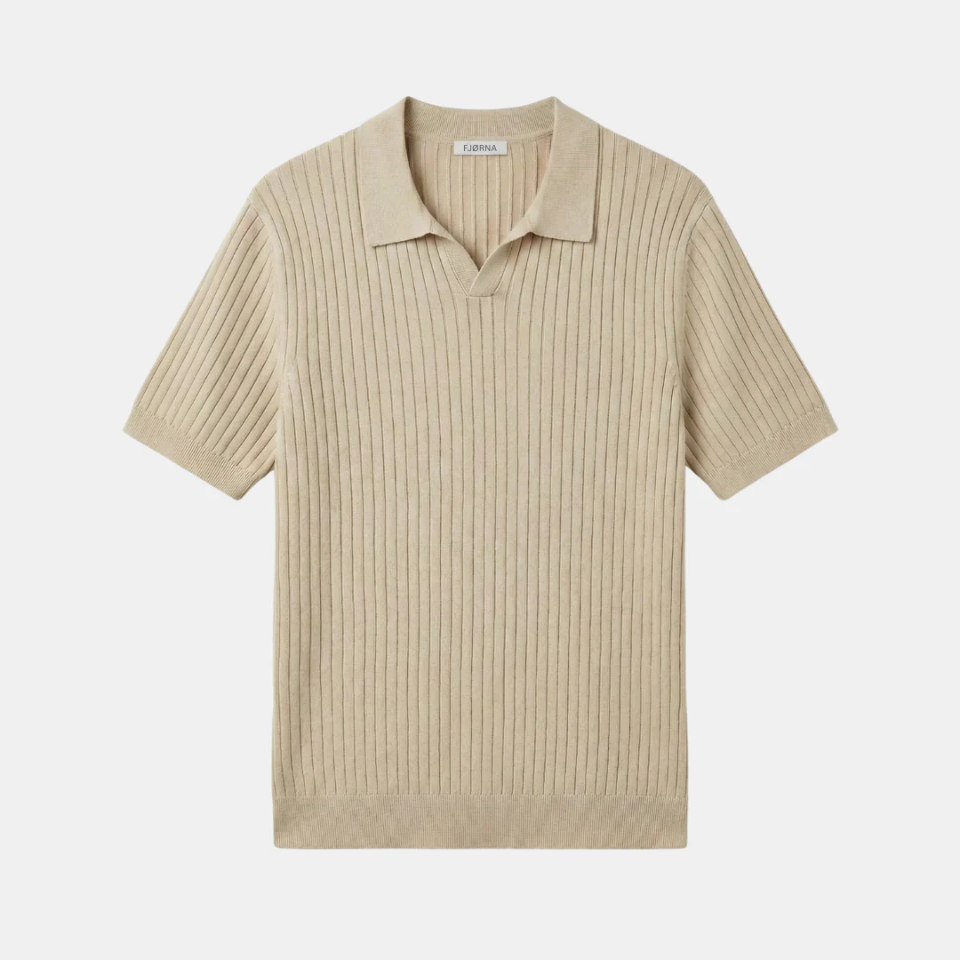 Men’s Striped Polo Shirt