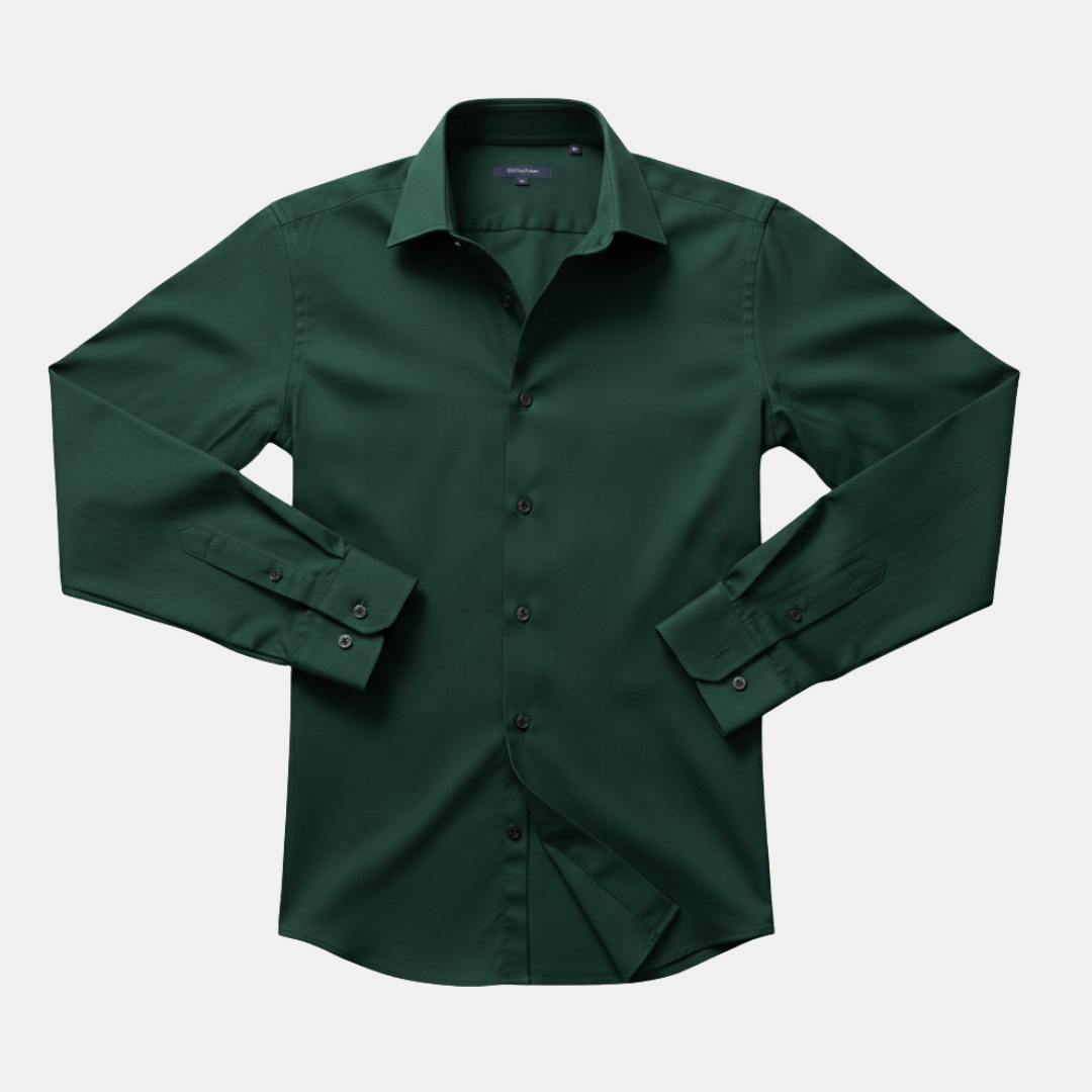Men's Classic Shirt – Timeless Notched Collar Style