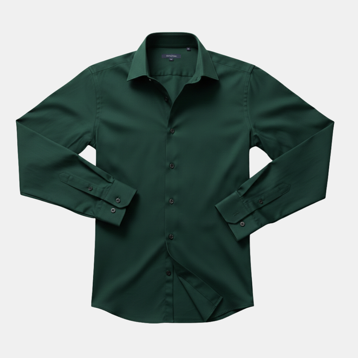 Men's Classic Shirt – Timeless Notched Collar Style