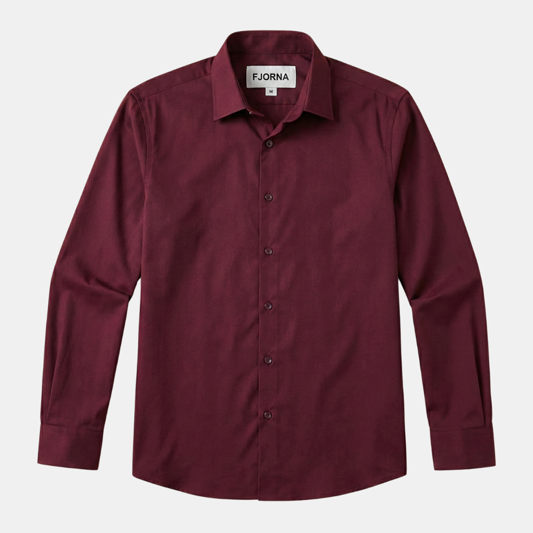 Men's Classic Shirt – Timeless Notched Collar Style