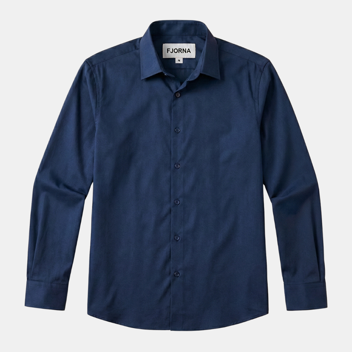 Men's Classic Shirt – Timeless Notched Collar Style