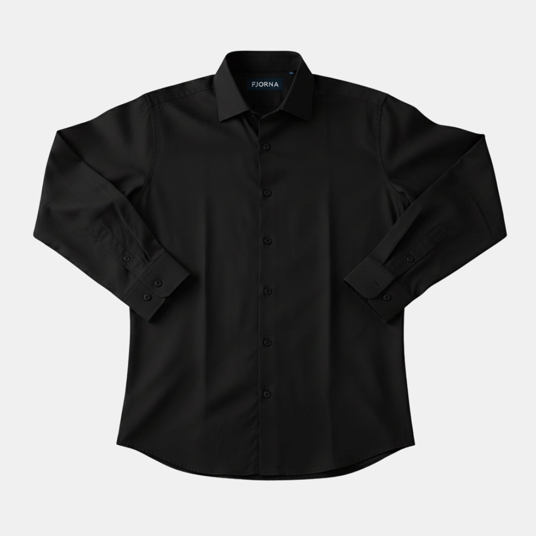 Men's Classic Shirt – Timeless Notched Collar Style