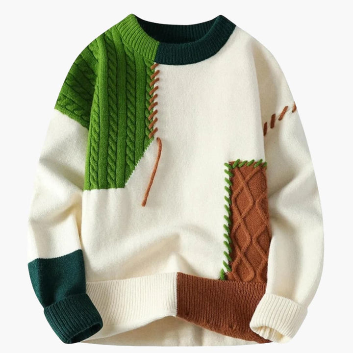 Reve™ | Patchwork Sweater