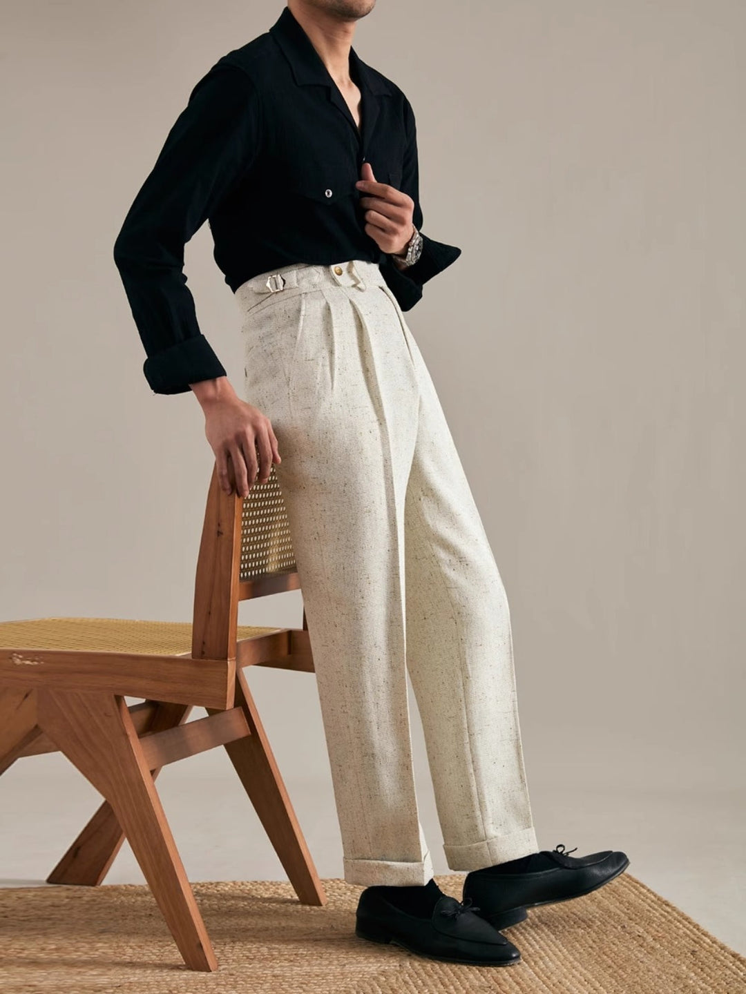 MV High Sense Straight Casual Pants