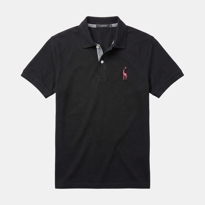 Cotton Polo Giraffe Shirt for Men