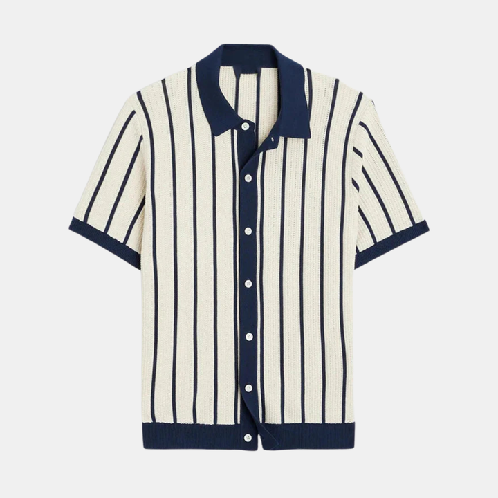 Men’s Striped Short Sleeve Shirt