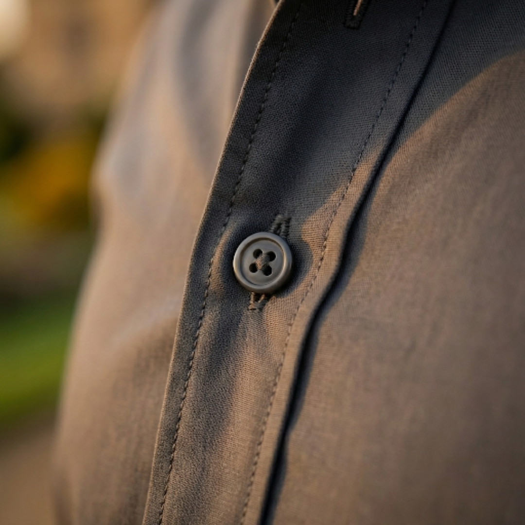 Men's Classic Shirt – Timeless Notched Collar Style