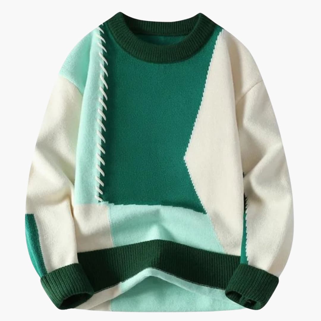Reve™ | Patchwork Sweater