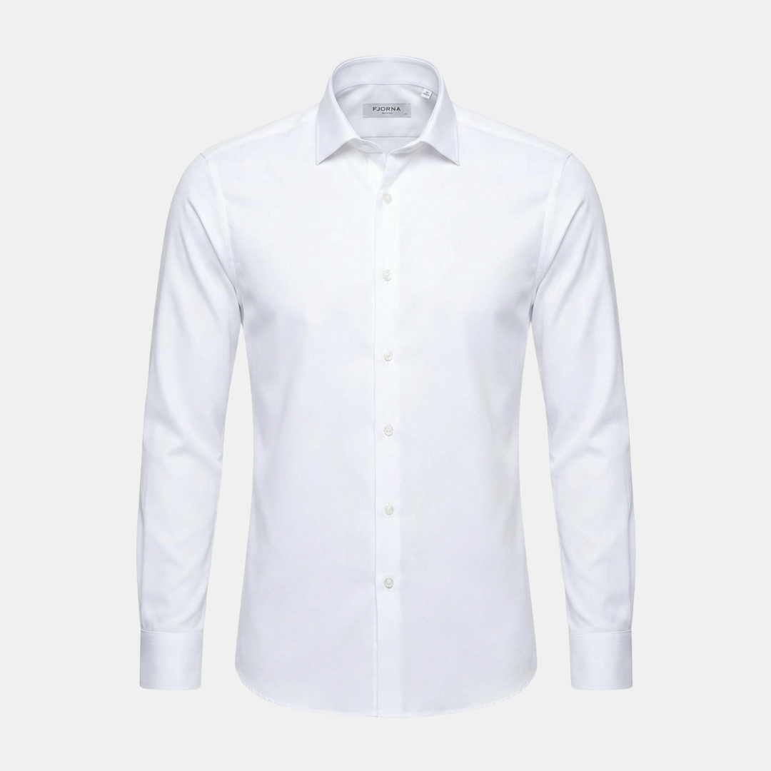 Cotton Slim Fit Long Sleeve Formal Shirt Men