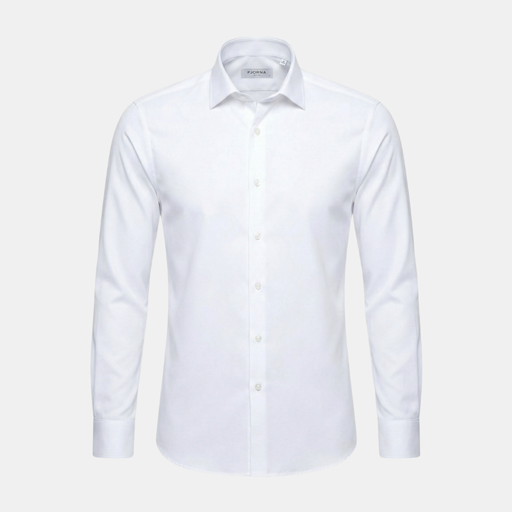 Cotton Slim Fit Long Sleeve Formal Shirt Men