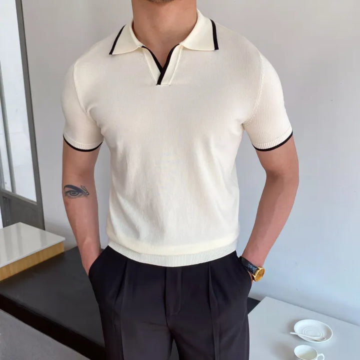 Men’s Polo Collar Casual T-Shirt