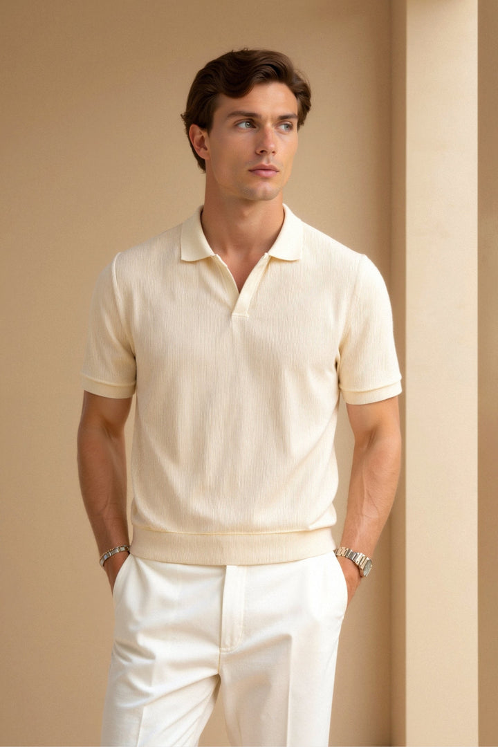Men’s Linen Short Sleeve T-Shirt