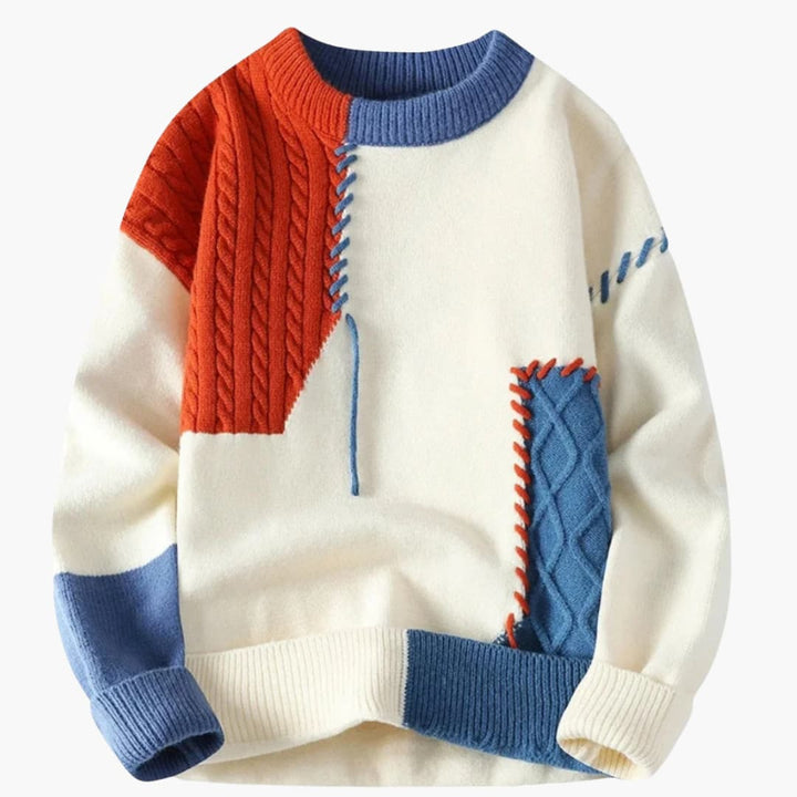 Reve™ | Patchwork Sweater