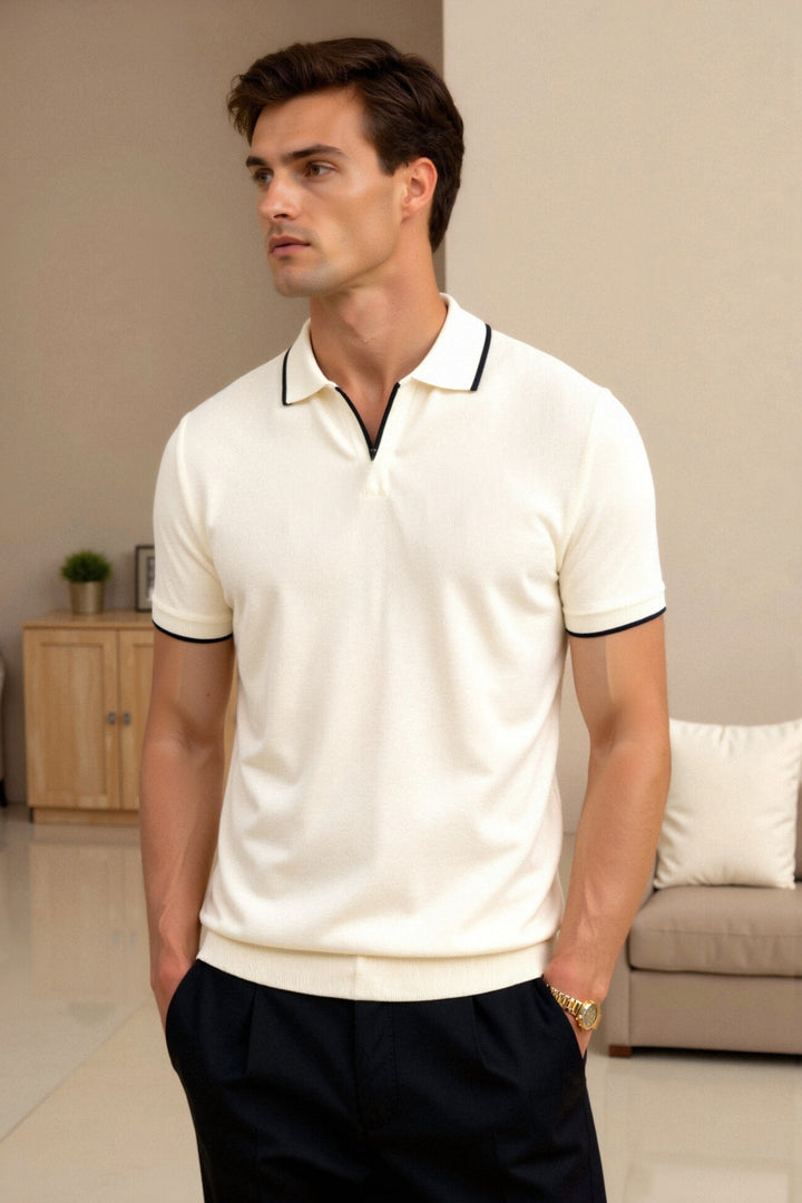 Men’s Polo Collar Casual T-Shirt