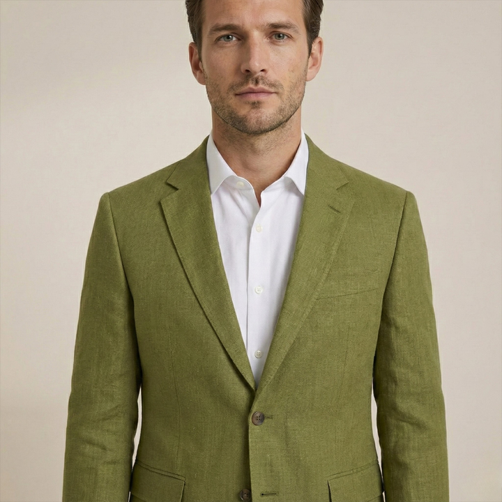Men's Lightweight Two-Piece Suit – Perfect for Spring and Summer Events