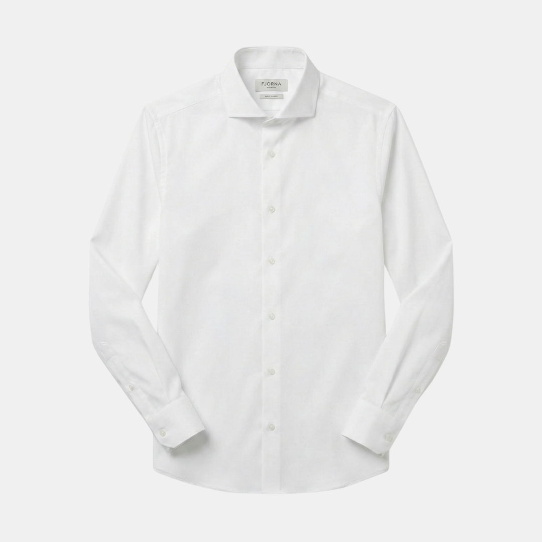 Stand Collar Cotton Formal Wedding Tuxedo Shirt Men