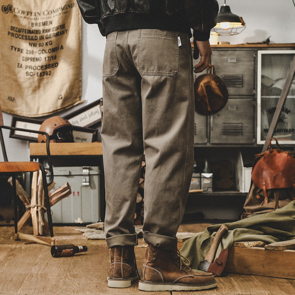 MV Loose Fit Casual Vintage Cotton Pants