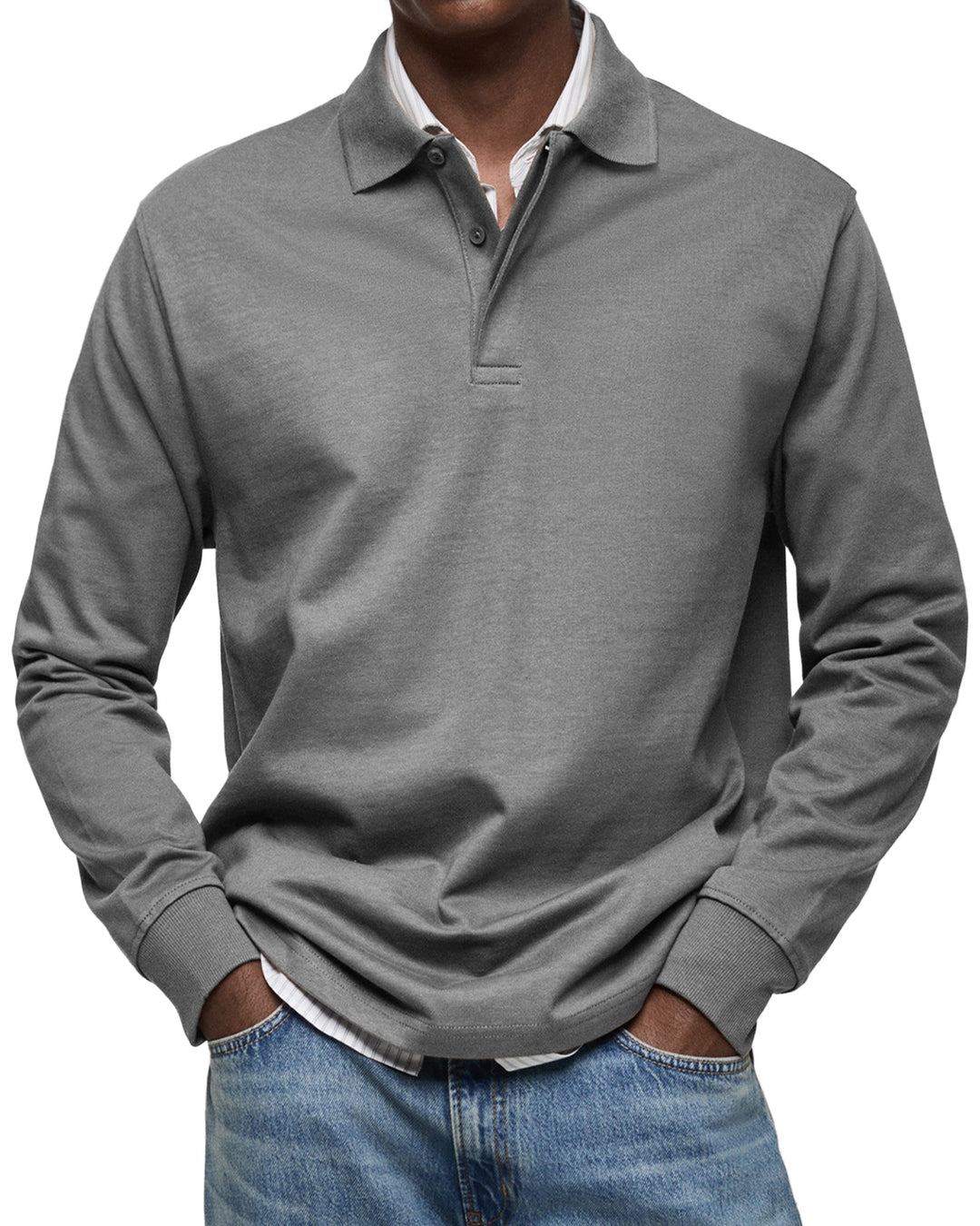 MARK | Luxury Polo with Long Sleeves