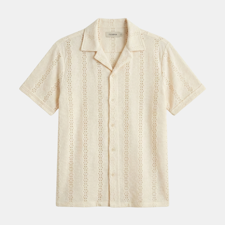 Men’s Cotton Short Sleeve Casual Shirt