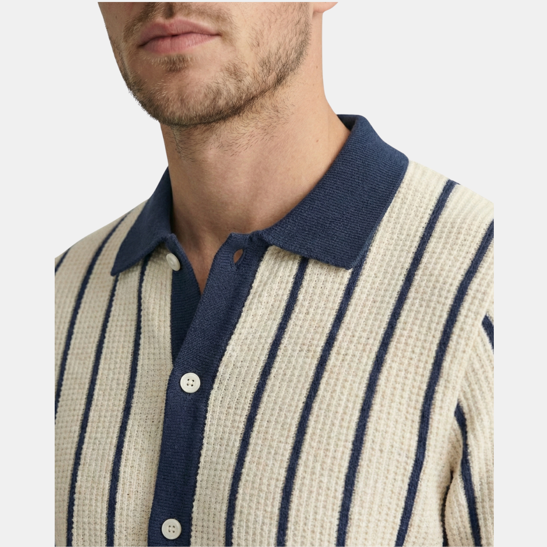 Men’s Striped Short Sleeve Shirt