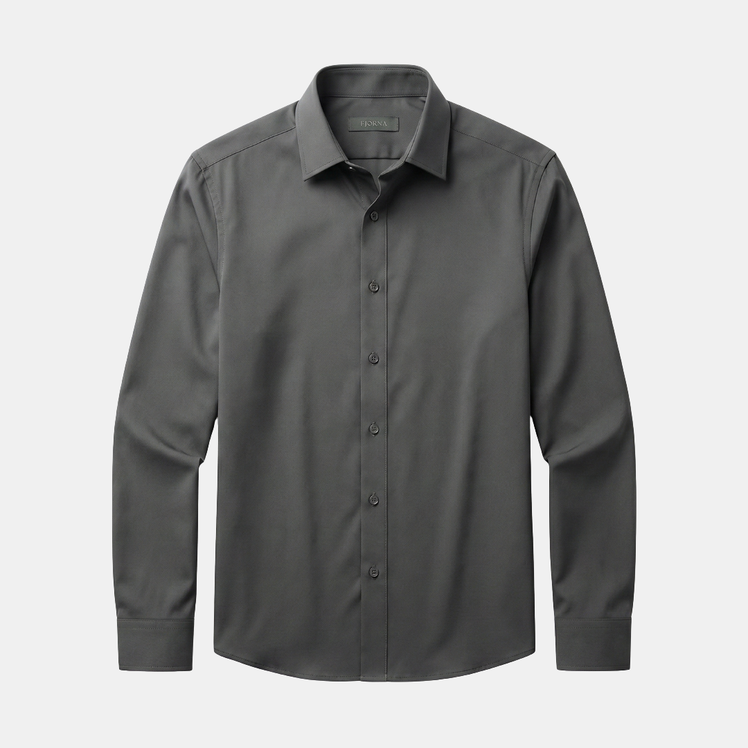 Men's Classic Shirt – Timeless Notched Collar Style