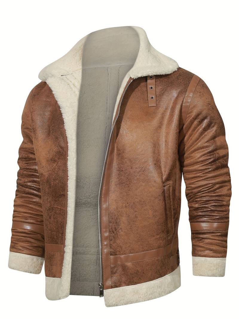 Meinhard - Comfortable and Luxurious Leather Winter Jacket | Last Day 80% Off!