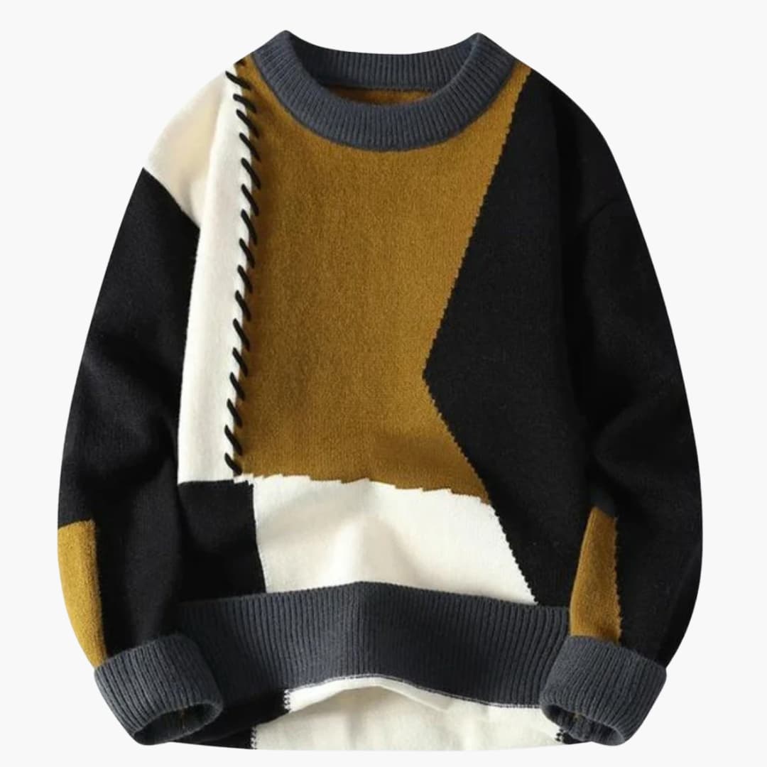 Reve™ | Patchwork Sweater