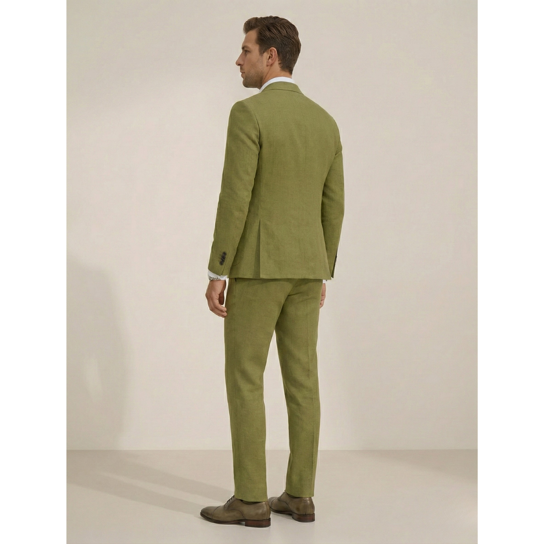 Men's Lightweight Two-Piece Suit – Perfect for Spring and Summer Events
