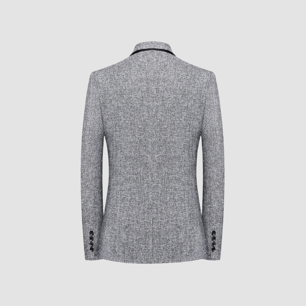 MV Italian Style Slim Fit Single-Breasted Suit Jacket