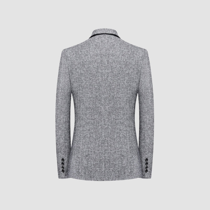 MV Italian Style Slim Fit Single-Breasted Suit Jacket