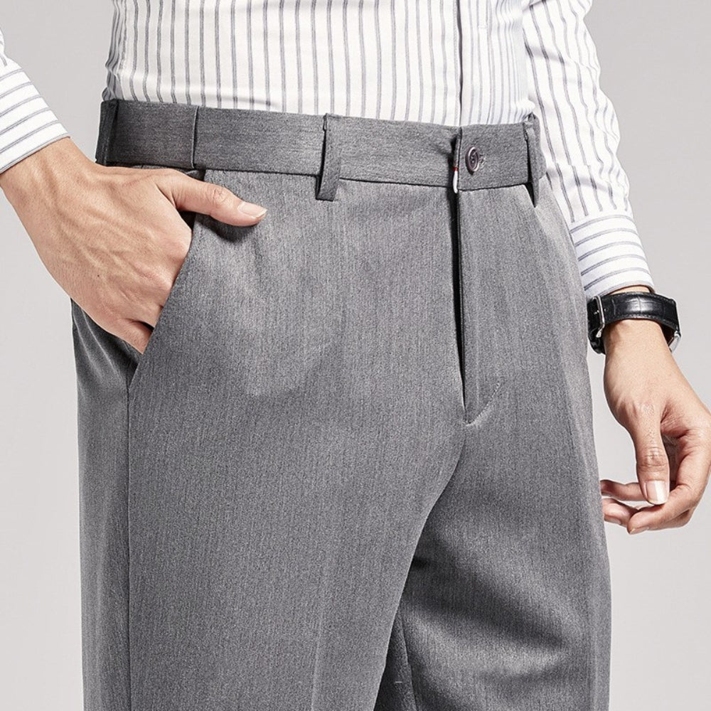MV Gray Splash-Proof Suit Trousers