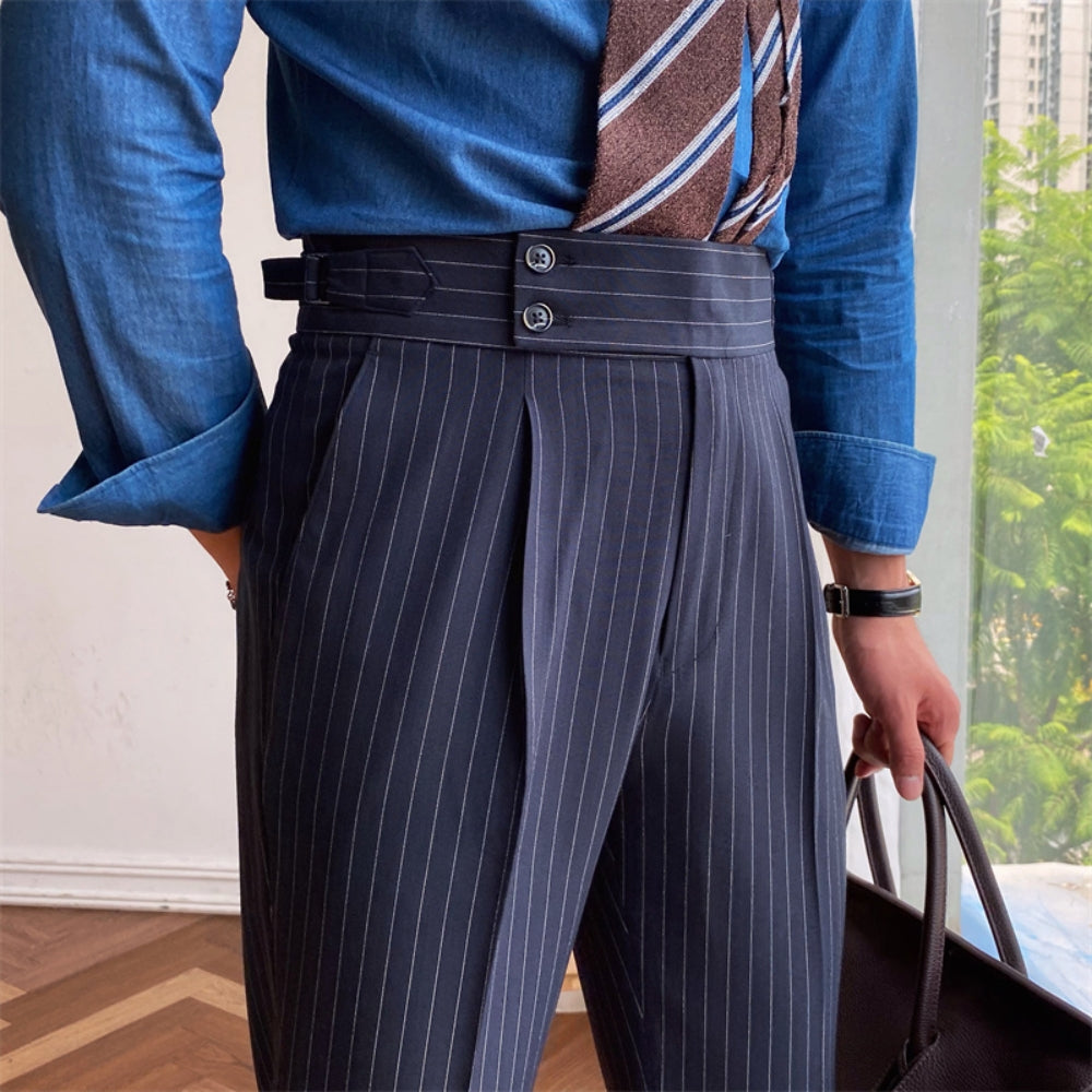 MV High Waist Non-Iron Casual Pants