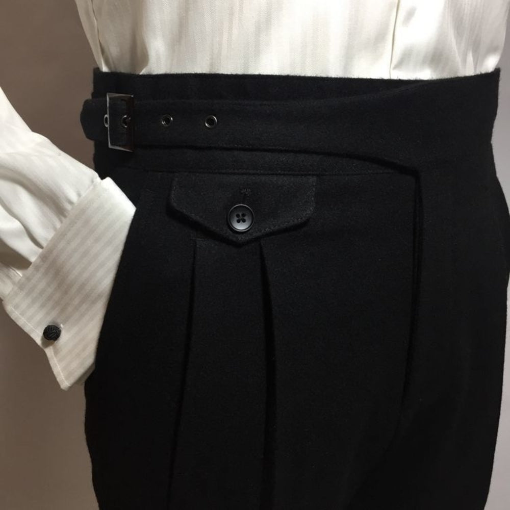 MV Gurkha Loose Military Wool Trousers