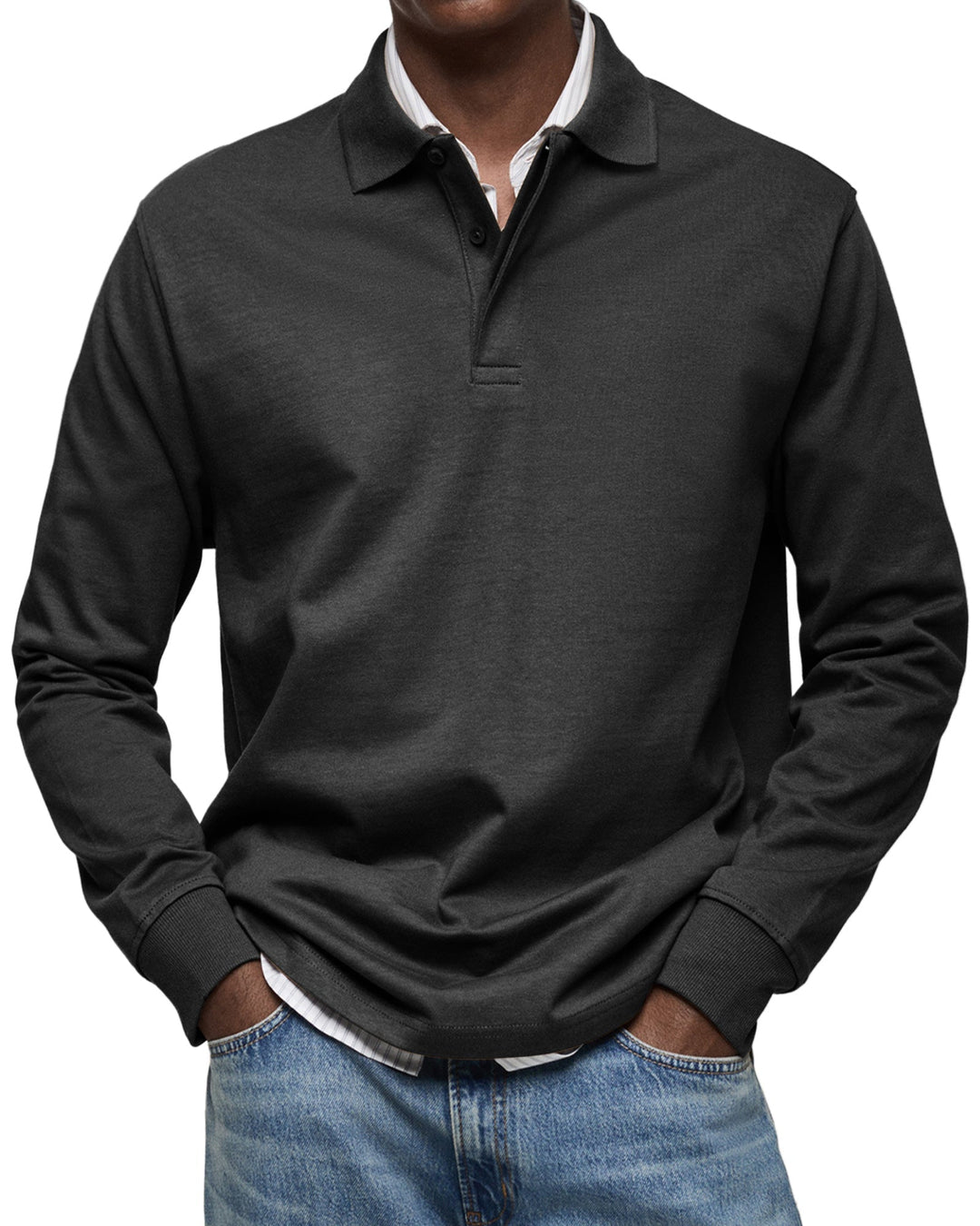 MARK | Luxury Polo with Long Sleeves