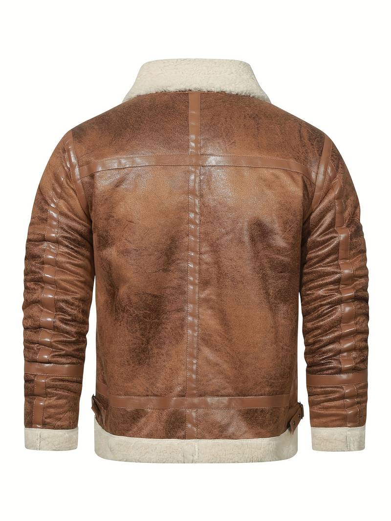 Meinhard - Comfortable and Luxurious Leather Winter Jacket | Last Day 80% Off!