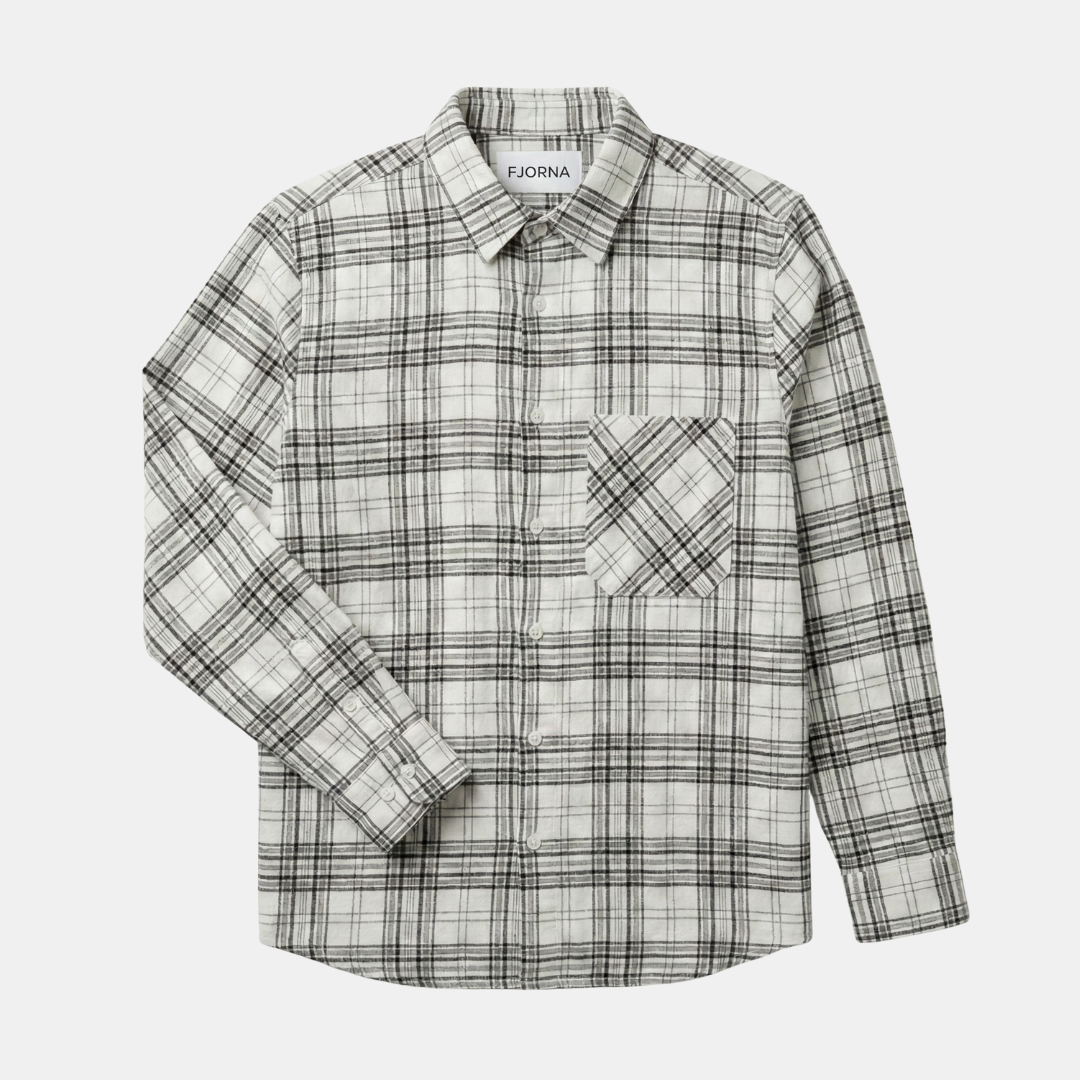 Long Sleeve Oversized Casual Pocket Shirt Men