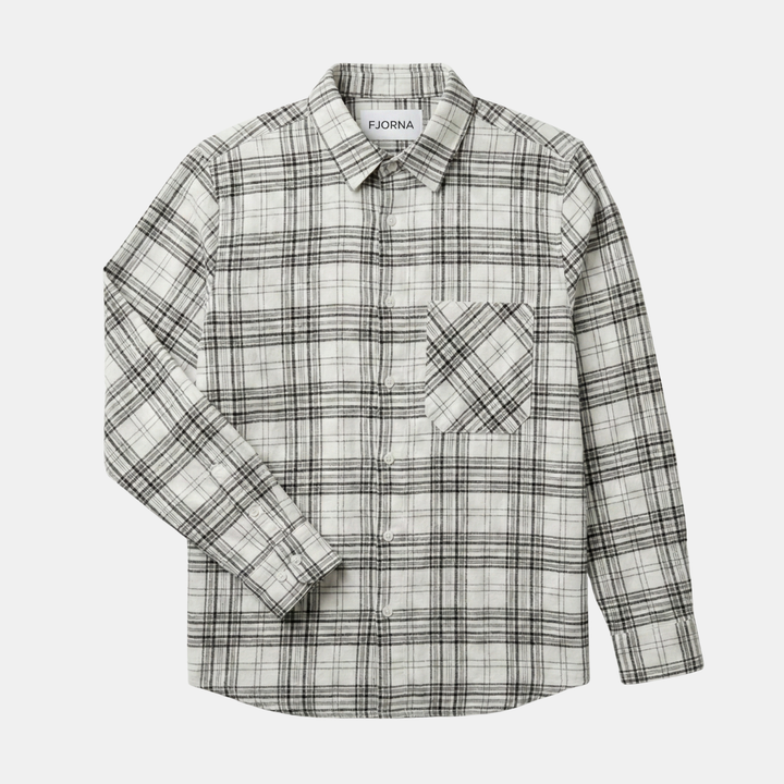 Long Sleeve Oversized Casual Pocket Shirt Men