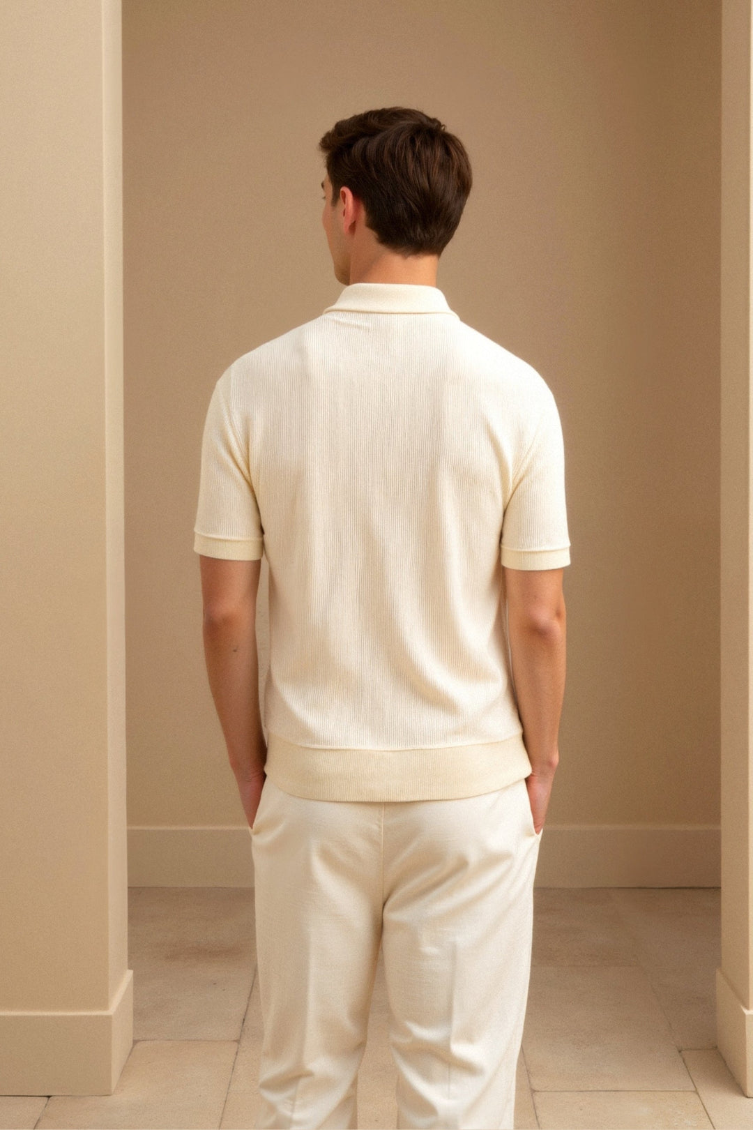 Men’s Linen Short Sleeve T-Shirt
