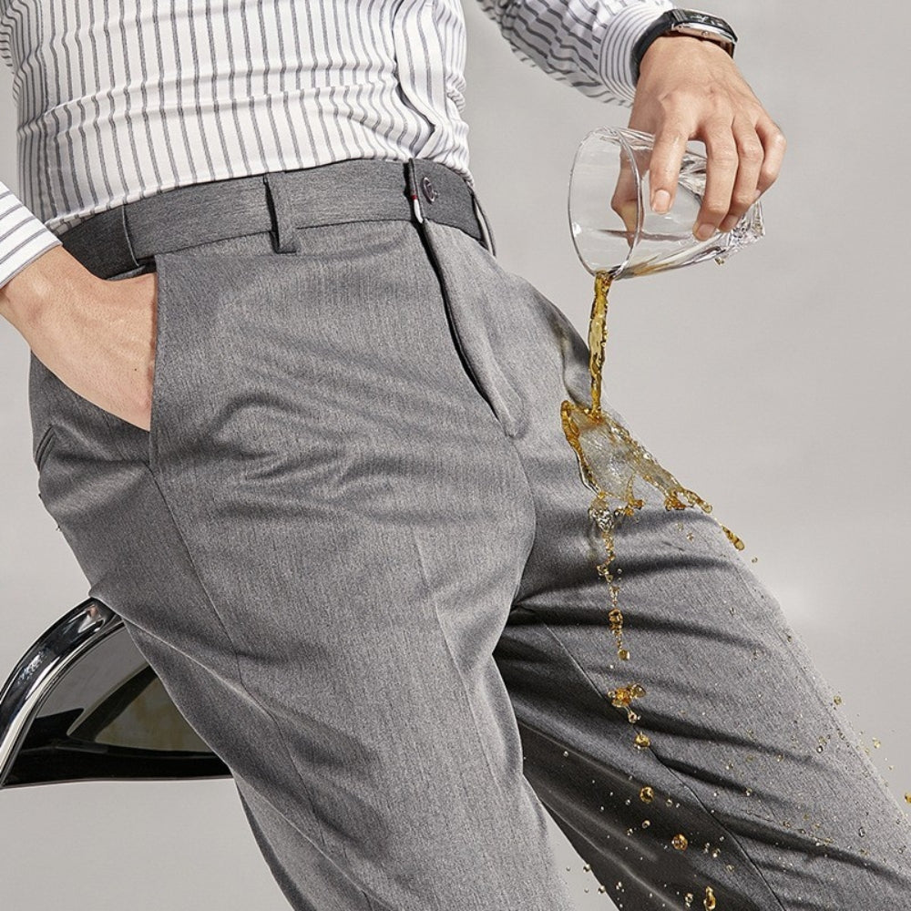 MV Gray Splash-Proof Suit Trousers