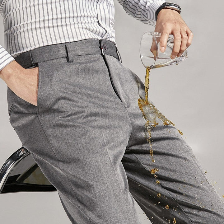 MV Gray Splash-Proof Suit Trousers
