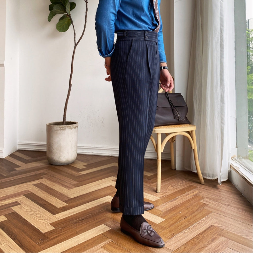 MV High Waist Non-Iron Casual Pants