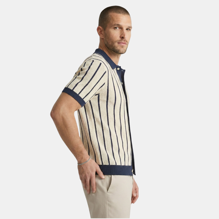 Men’s Striped Short Sleeve Shirt