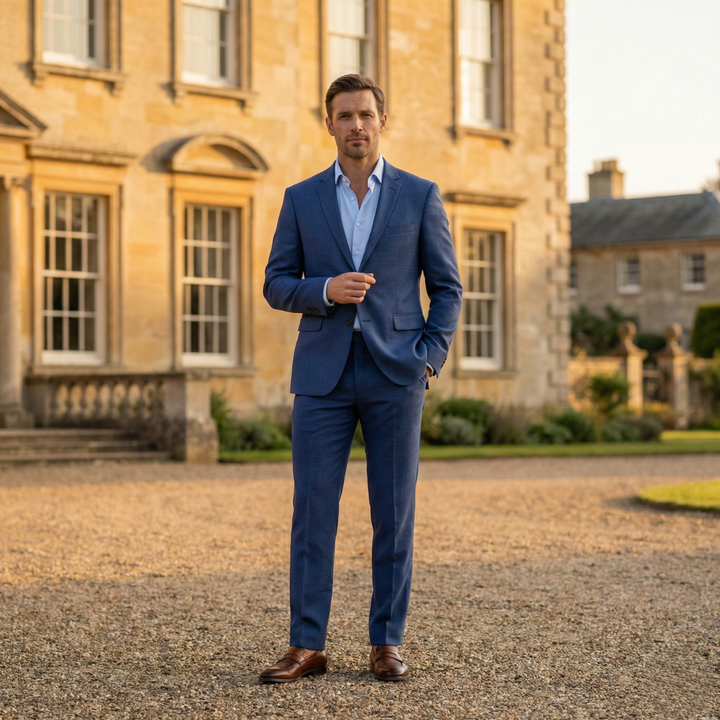 Breathable Linen Suit Set