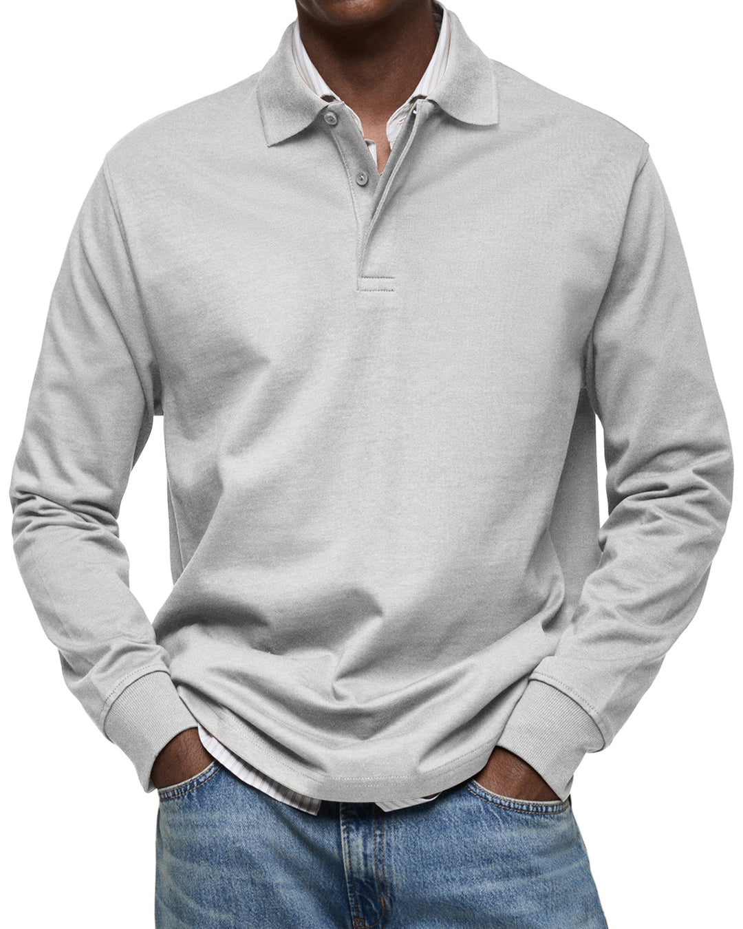 MARK | Luxury Polo with Long Sleeves